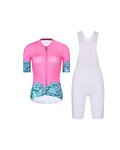 RIVANELLE Cycling short sleeve jersey and shorts - MEDUSA - turquoise