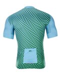 HOLOKOLO Cycling short sleeve jersey - DAYBREAK - light blue/blue