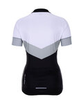 HOLOKOLO Cycling short sleeve jersey and shorts - NEW NEUTRAL LADY - black/white