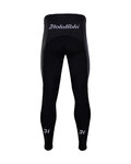 HOLOKOLO Cycling long sleeve jersey and bibtights - FROSTED LADY SMR - black/pink