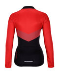 HOLOKOLO Cycling long sleeve jersey and bibtights - NEW NEUTRAL LADY SMR - red/black