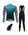 HOLOKOLO Cycling mega sets - PURIST WINTER - black/green/multicolour