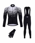 HOLOKOLO Cycling mega sets - POLAR WINTER - white/black