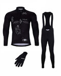 HOLOKOLO Cycling mega sets - BLACK OUT WINTER - white/black