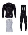 HOLOKOLO Cycling mega sets - BLACK OUT SUMMER - white/black