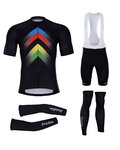 HOLOKOLO Cycling mega sets - HYPER - black/rainbow
