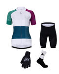 HOLOKOLO Cycling mega sets - ENGRAVE LADY - black/purple/blue/white