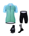 HOLOKOLO Cycling mega sets - DAYBREAK LADY - light green/black/light blue
