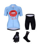 HOLOKOLO Cycling mega sets - CASSIS LADY - light blue/black