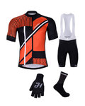 HOLOKOLO Cycling mega sets - TRACE - black/orange