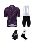HOLOKOLO Cycling mega sets - SPARKLE - purple/white/black
