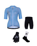HOLOKOLO Cycling mega sets - SPARKLE LADY - white/black/light blue