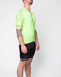 HOLOKOLO Cycling short sleeve jersey - RAINBOW - green