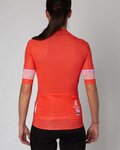 HOLOKOLO Cycling short sleeve jersey - RAINBOW LADY - red