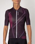 HOLOKOLO Cycling short sleeve jersey - SPARKLE LADY - black