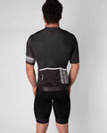 HOLOKOLO Cycling short sleeve jersey and shorts - CONTENT ELITE - black