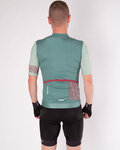 HOLOKOLO Cycling short sleeve jersey - KIND ELITE - light green