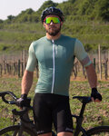 HOLOKOLO Cycling short sleeve jersey - KIND ELITE - light green