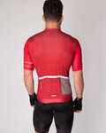 HOLOKOLO Cycling short sleeve jersey - HAPPY ELITE - red