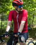 HOLOKOLO Cycling short sleeve jersey - HAPPY ELITE - red