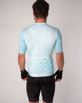 HOLOKOLO Cycling short sleeve jersey - DELICATE ELITE - light blue