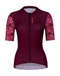 HOLOKOLO Cycling short sleeve jersey - GLORIOUS ELITE LADY - purple/pink