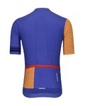 HOLOKOLO Cycling short sleeve jersey and shorts - GREAT ELITE - blue/black/orange