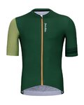 HOLOKOLO Cycling short sleeve jersey - LUCKY ELITE - green