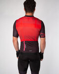 HOLOKOLO Cycling short sleeve jersey and shorts - AMOROUS ELITE - red/black