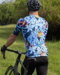 HOLOKOLO Cycling short sleeve jersey and shorts - PASSIONATE ELITE - blue/black