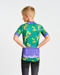 HOLOKOLO Cycling short sleeve jersey - DINOSAURS KIDS - green