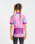 HOLOKOLO Cycling short sleeve jersey - UNICORNS KIDS - pink/multicolour