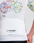 HOLOKOLO Cycling short sleeve jersey - MAAPPI ELITE - multicolour/white