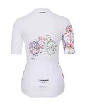 HOLOKOLO Cycling short sleeve jersey - MAAPPI ELITE LADY - multicolour/white