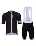 HOLOKOLO Cycling short sleeve jersey and shorts - CONTENT ELITE - black