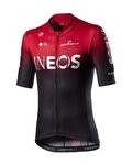 CASTELLI Cycling short sleeve jersey - INEOS 2020 - red/black