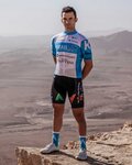 KATUSHA SPORTS Cycling short sleeve jersey - ISRAEL 2020 - light blue/white