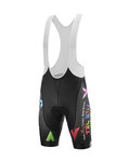 KATUSHA SPORTS Cycling bib shorts - ISRAEL 2020 - black