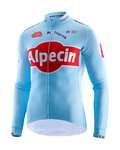 KATUSHA SPORTS Cycling summer long sleeve jersey - ALPECIN 2019 SUMMER - light blue/red