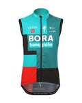 LE COL Cycling gilet - BORA HANSGROHE 2022 - red/black/green