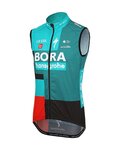 LE COL Cycling gilet - BORA HANSGROHE 2022 - red/black/green
