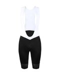 LE COL Cycling bib shorts - PRO LEIGHTWEIGHT - white/black