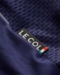 LE COL Cycling short sleeve jersey - SPORT LOGO - white/blue