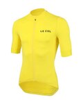 LE COL Cycling short sleeve jersey - PRO JERSEY II - yellow