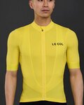 LE COL Cycling short sleeve jersey - PRO JERSEY II - yellow