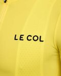 LE COL Cycling short sleeve jersey - PRO JERSEY II - yellow