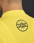 LE COL Cycling short sleeve jersey - PRO JERSEY II - yellow