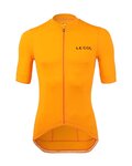 LE COL Cycling short sleeve jersey - HORS CATEGORIE II - orange