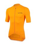 LE COL Cycling short sleeve jersey - HORS CATEGORIE II - orange