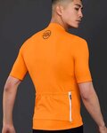 LE COL Cycling short sleeve jersey - HORS CATEGORIE II - orange